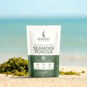 100% Natural Sea Moss Powder — Premium Sun-Dried Eucheuma spinosum from Kenya